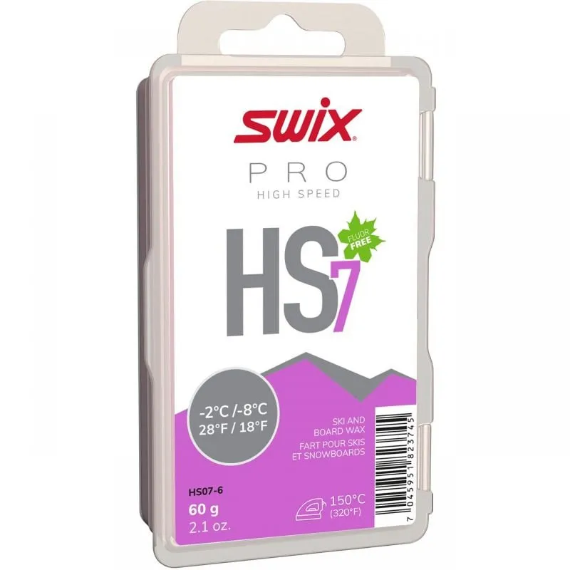 Cera SWIX Pro High Speed 7 60g (púrpura)
