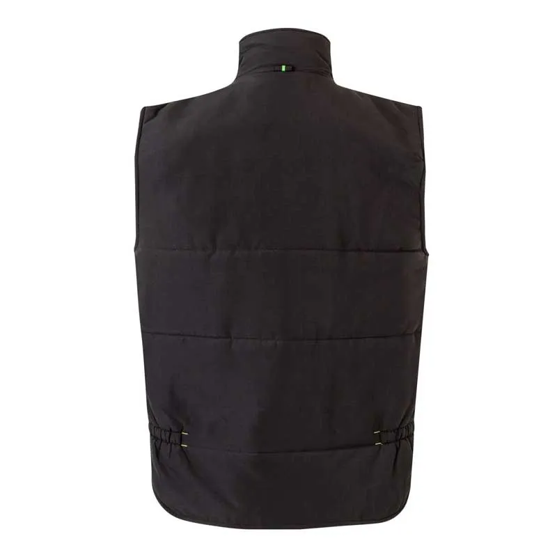 CHALECO ACOLCHADO NEGRO BICOLOR  VELILLA