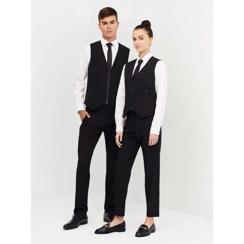 CHALECO DE CAMARERA CON CREMALLERA SLIM FIT  MONZA