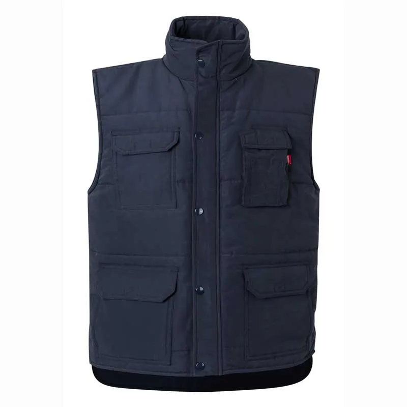 CHALECO DE TRABAJO ACOLCHADO AZUL NAVY  VELILLA 108