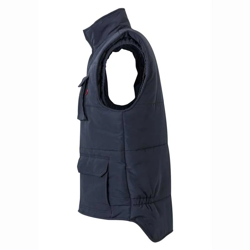 CHALECO DE TRABAJO ACOLCHADO AZUL NAVY  VELILLA 108