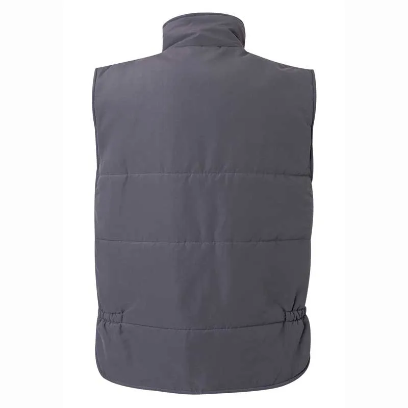 CHALECO DE TRABAJO ACOLCHADO GRIS  VELILLA 108