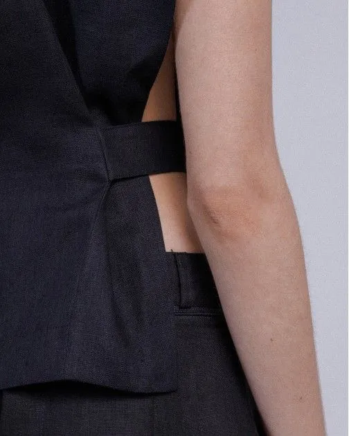 Chaleco NU London Y24 15015 Negro