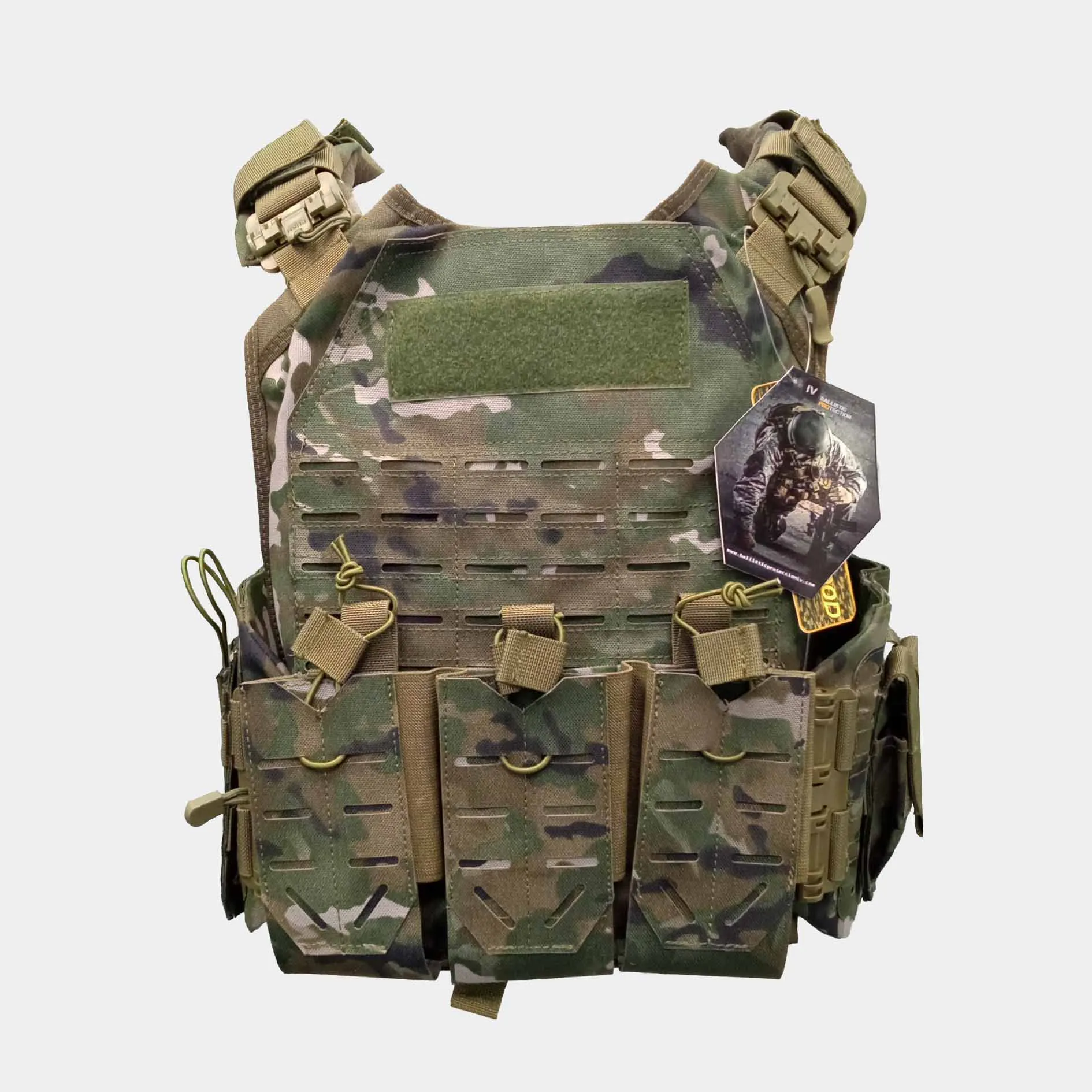 CHALECO PORTAPLACAS DE LIBERACIóN RáPIDA MULTICAM  BALLISTIC PROTECTION IV
