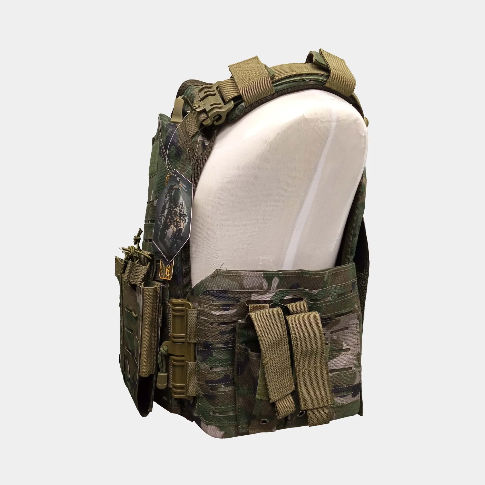 CHALECO PORTAPLACAS DE LIBERACIóN RáPIDA MULTICAM  BALLISTIC PROTECTION IV
