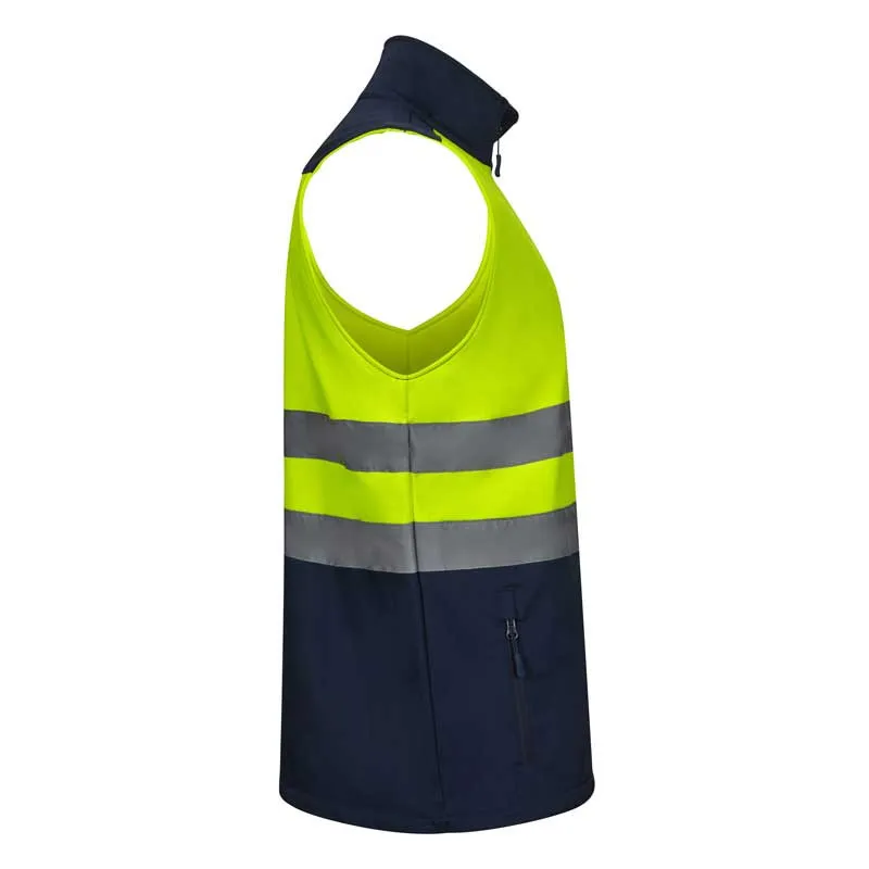 CHALECO SOFTSHELL BICOLOR AV  VELILLA
