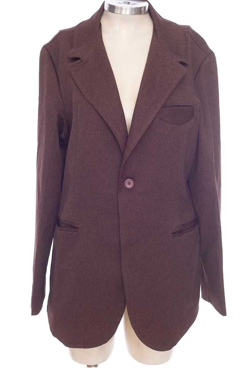 CHAQUETA / ABRIGO COLOR CAFé  CLOSEANDO