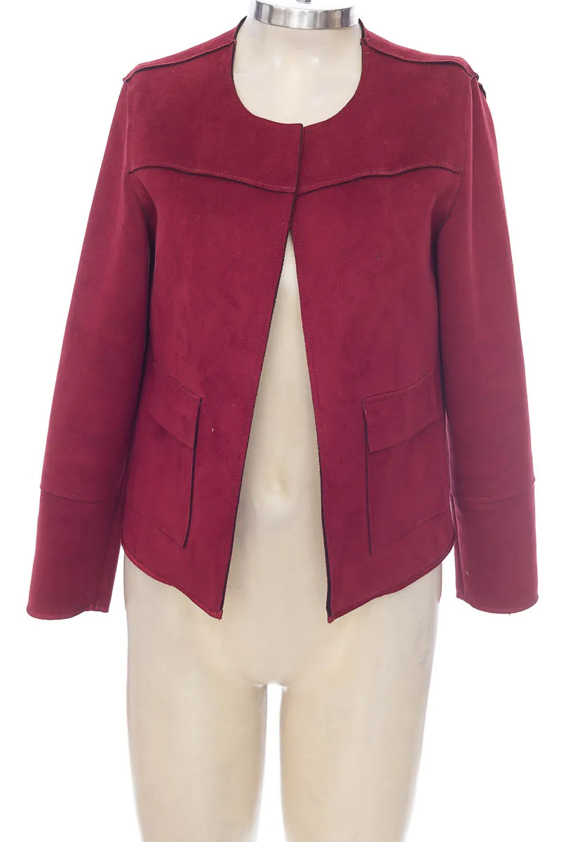 CHAQUETA / ABRIGO COLOR VINOTINTO  ESPRIT