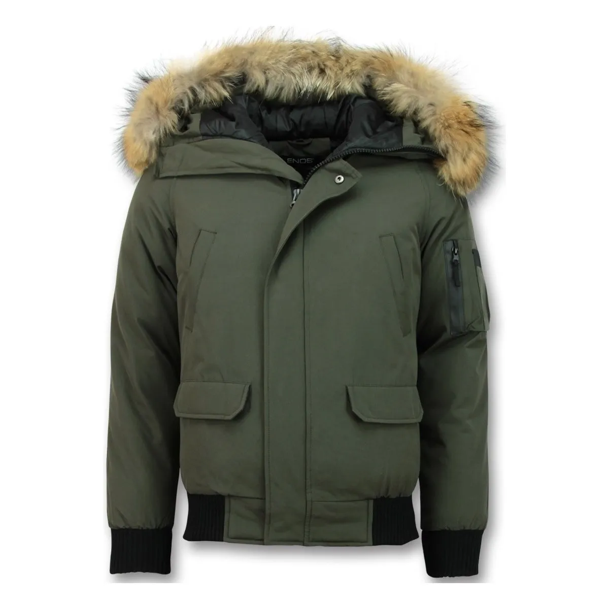 Chaqueta Corta Hombre Army Cuello