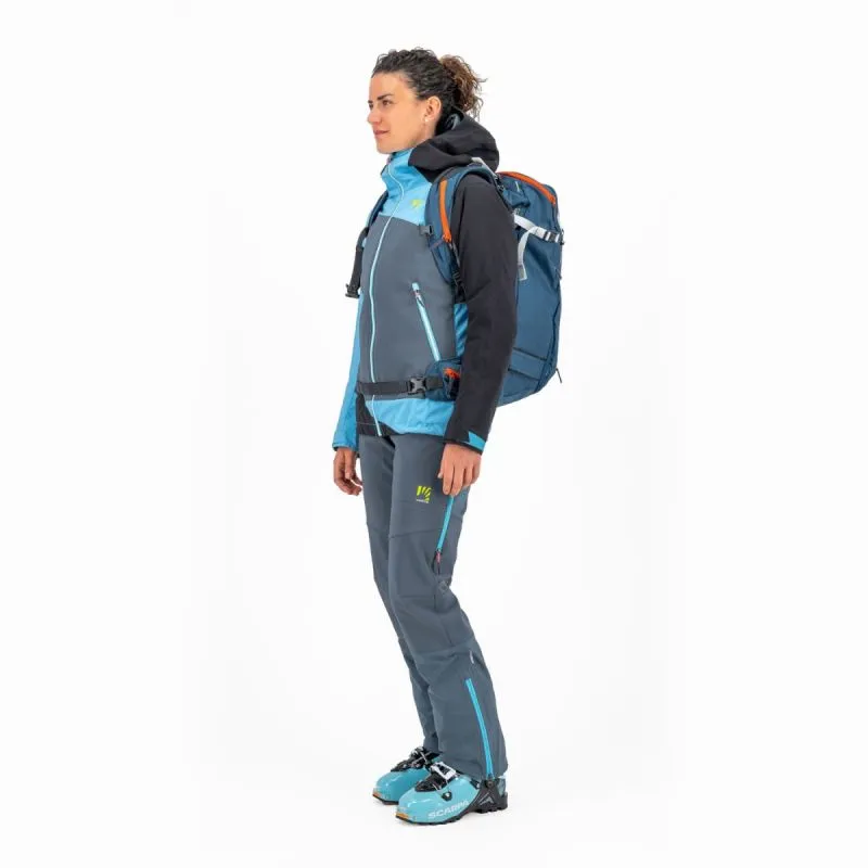 Chaqueta de esquí de montaña Karpos Marmolada (DARK SLATE/BLUE ATOLL/BLACK) Mujer