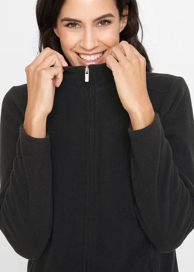 Chaqueta polar Negro