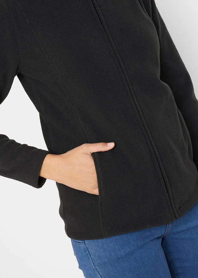 Chaqueta polar Negro