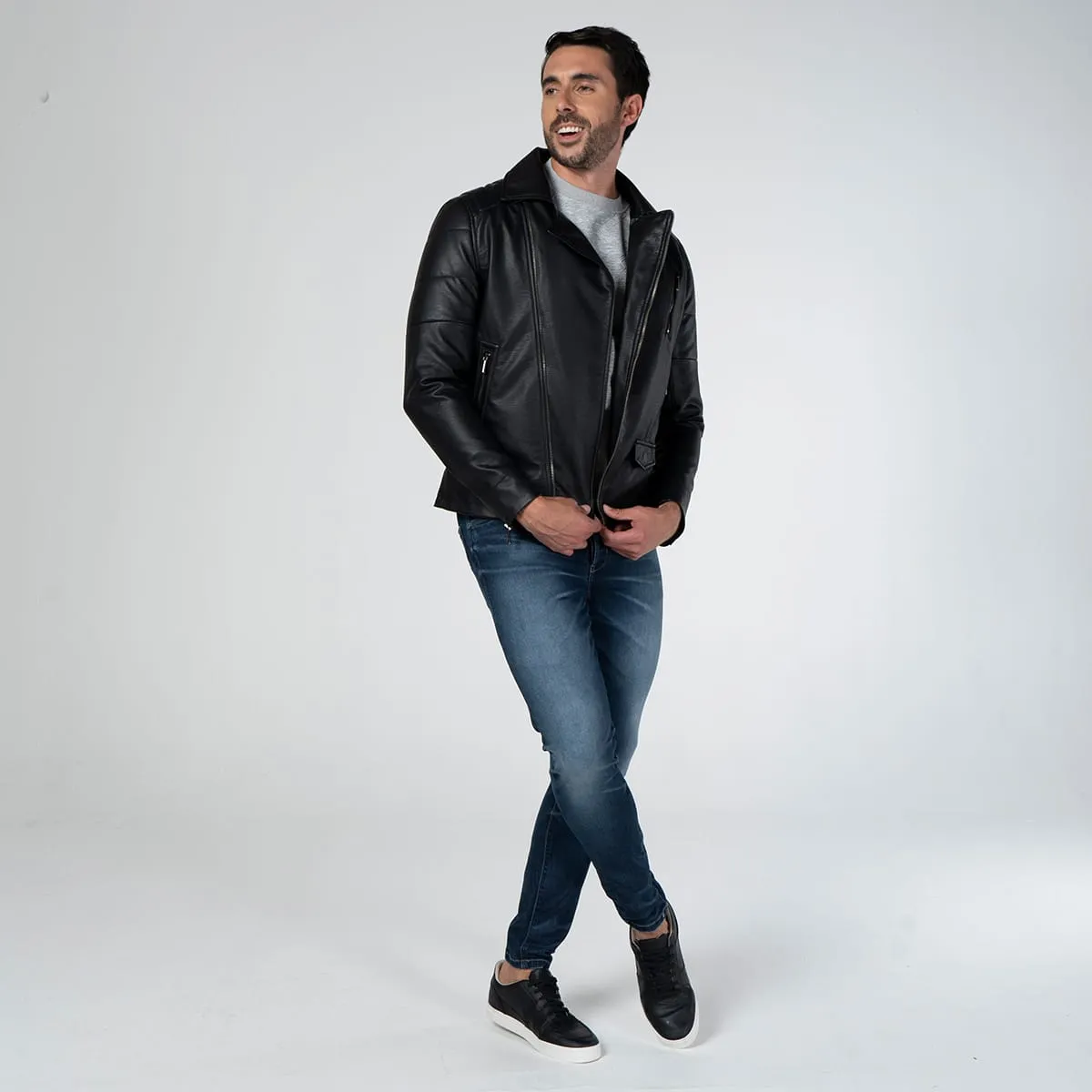 Chaqueta Sintetica Biker Under