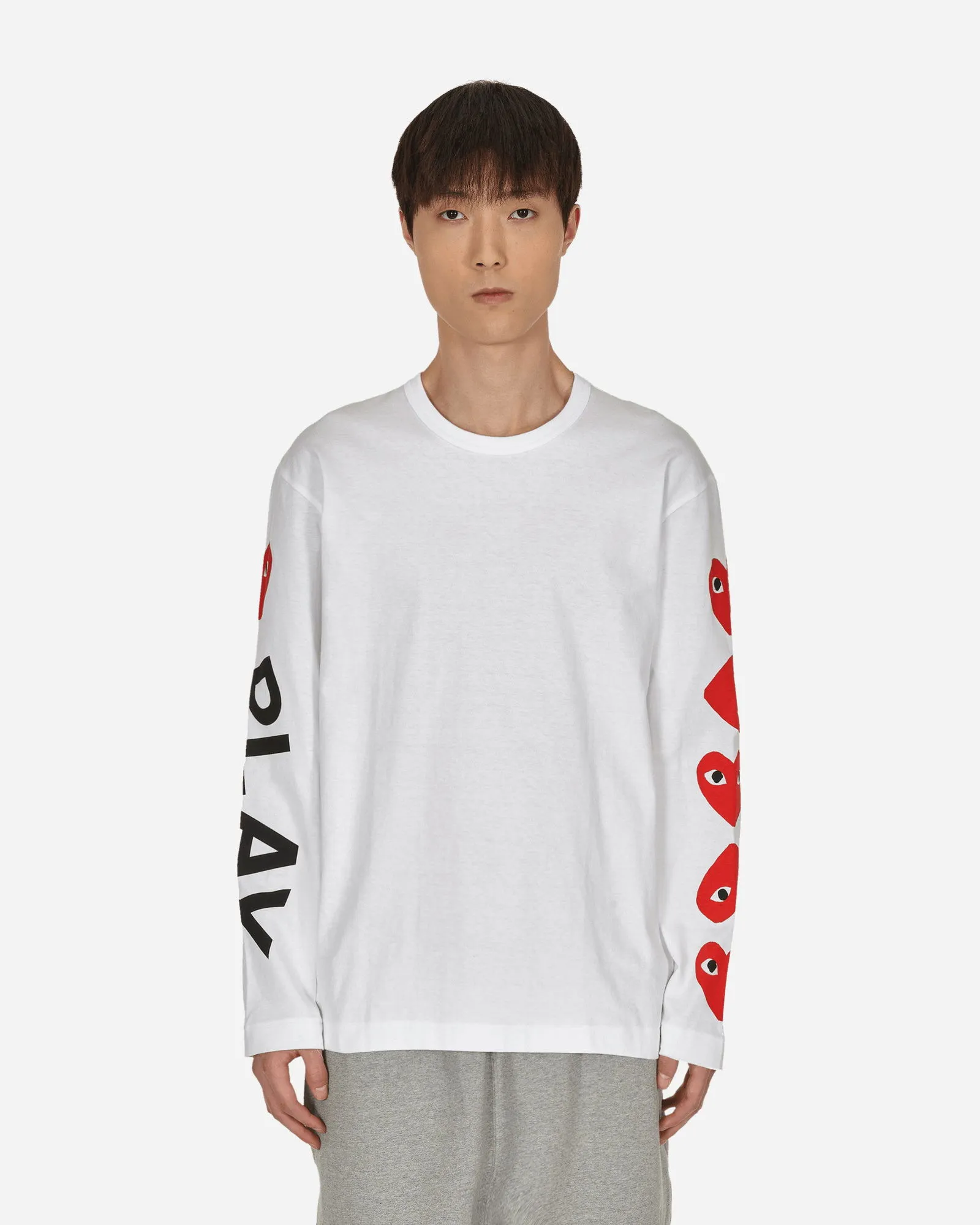 Comme des Garçons Play Multi Heart & Logo Tee