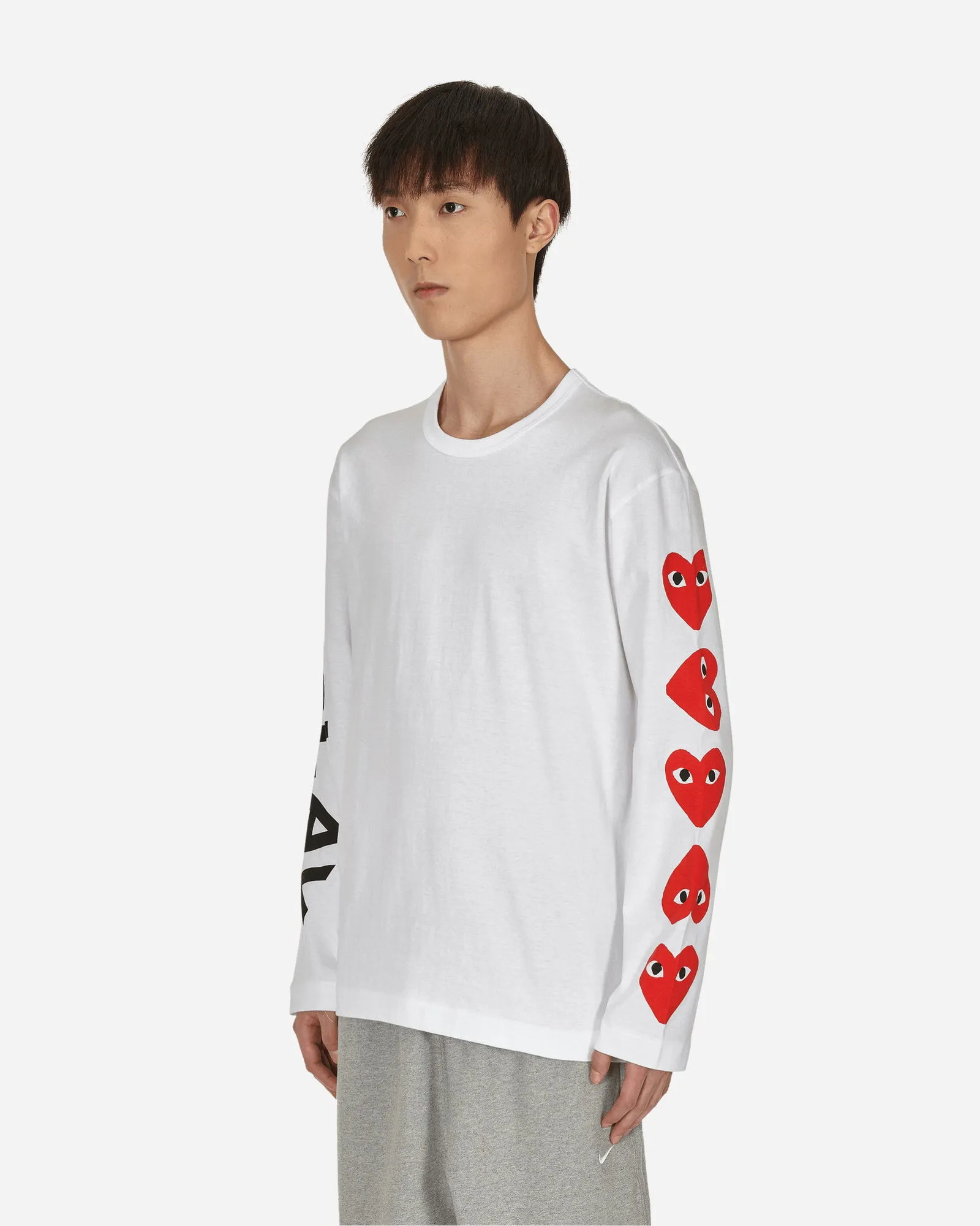 Comme des Garçons Play Multi Heart & Logo Tee