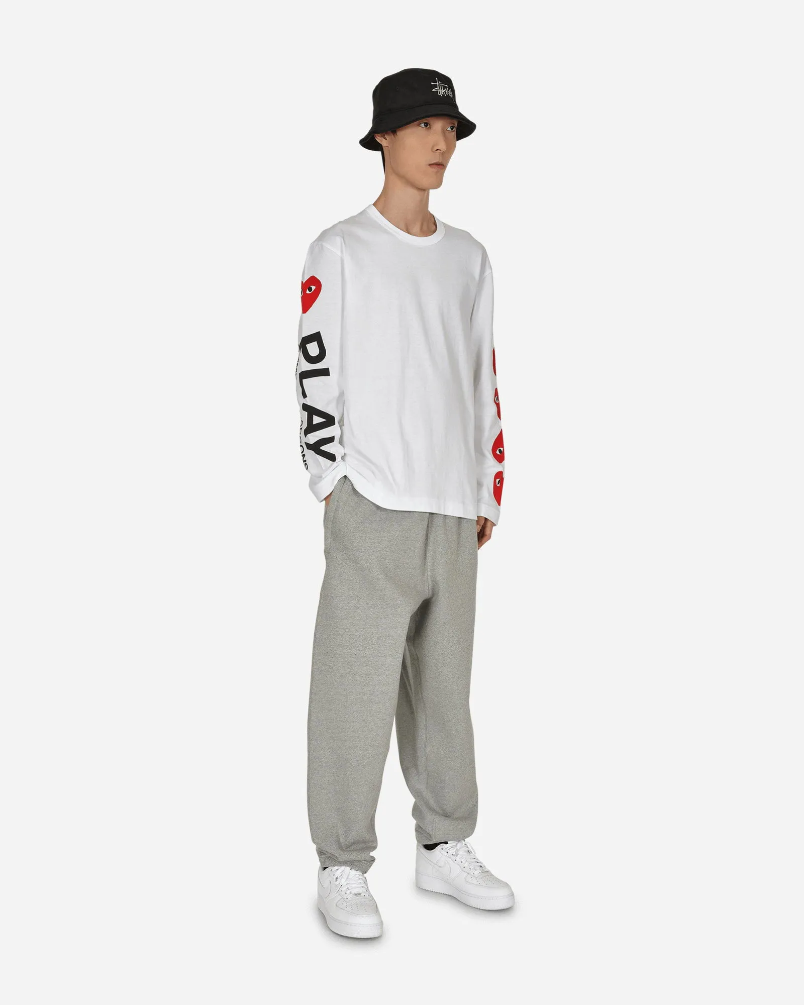 Comme des Garçons Play Multi Heart & Logo Tee