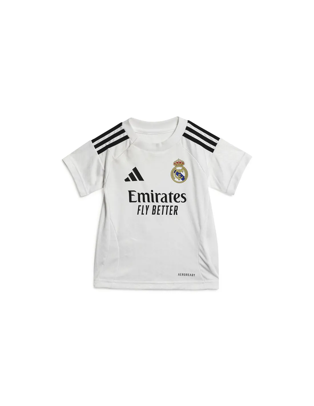 Conjunto de Fútbol adidas Real Madrid 24/25 Bebés Blanco