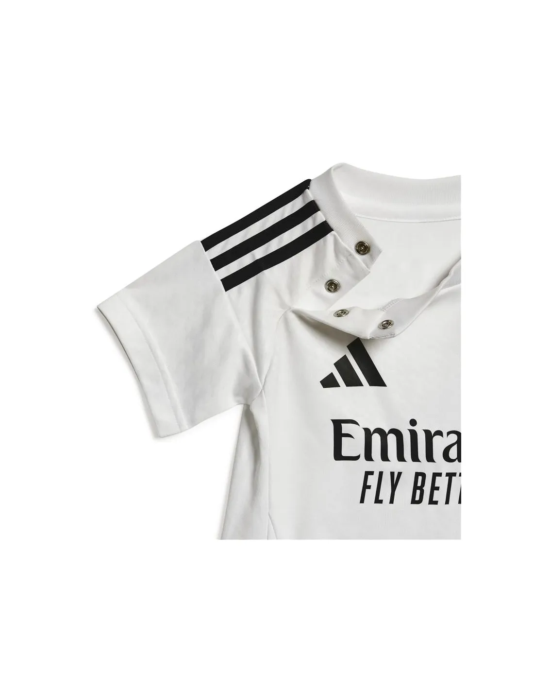 Conjunto de Fútbol adidas Real Madrid 24/25 Bebés Blanco