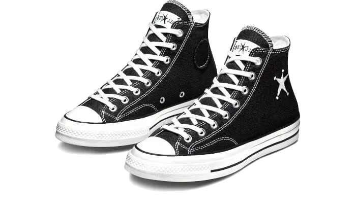 CONVERSE CHUCK TAYLOR ALLSTAR 70 HI STUSSY BLACK