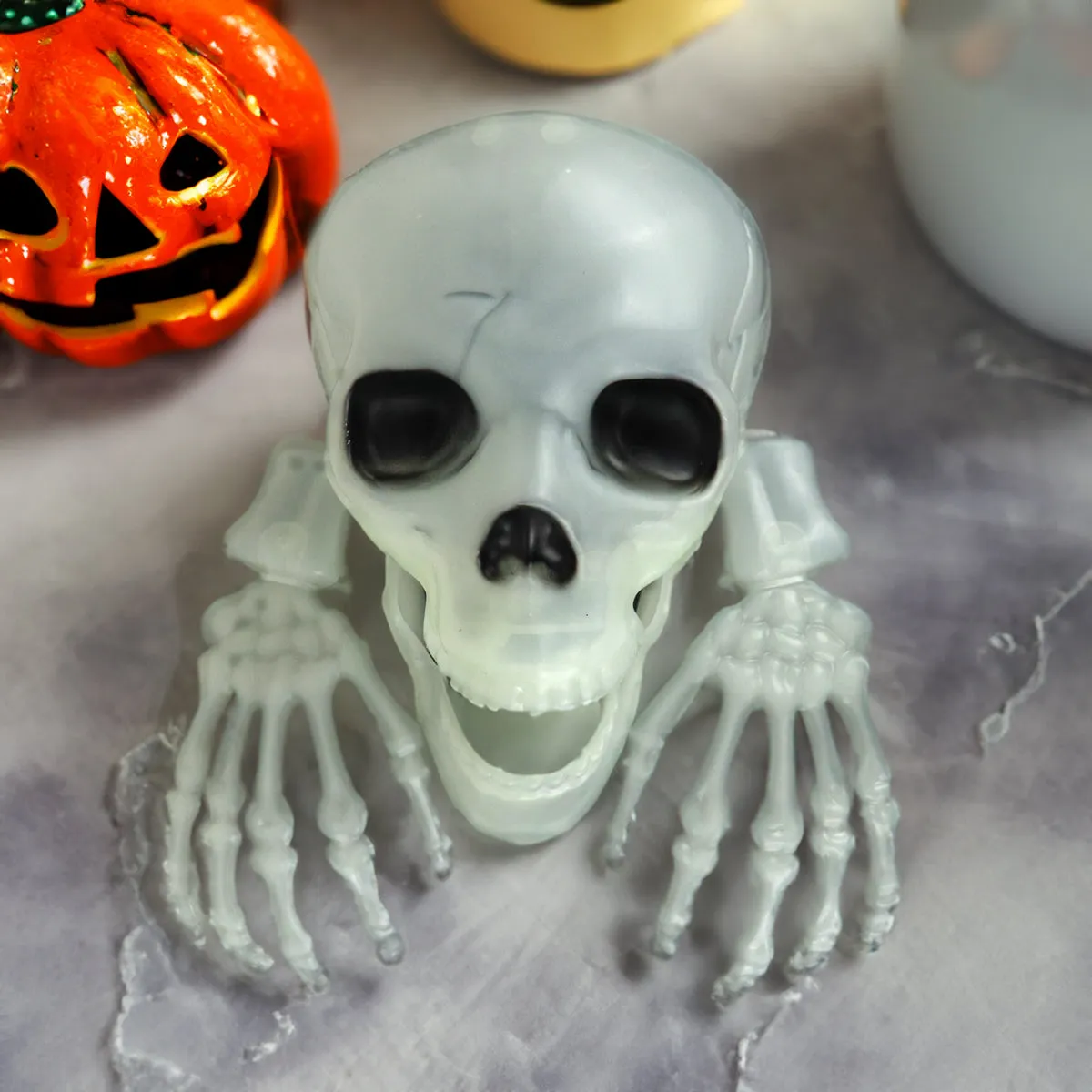 Decoración para Halloween con Diseo de Calavera