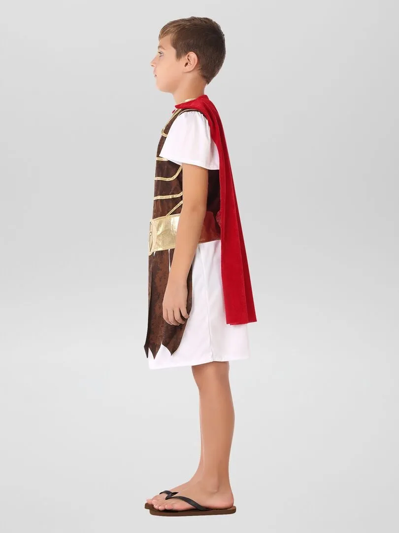 DISFRAZ DE 'GLADIADOR'   3 PIEZAS  BLANCO
