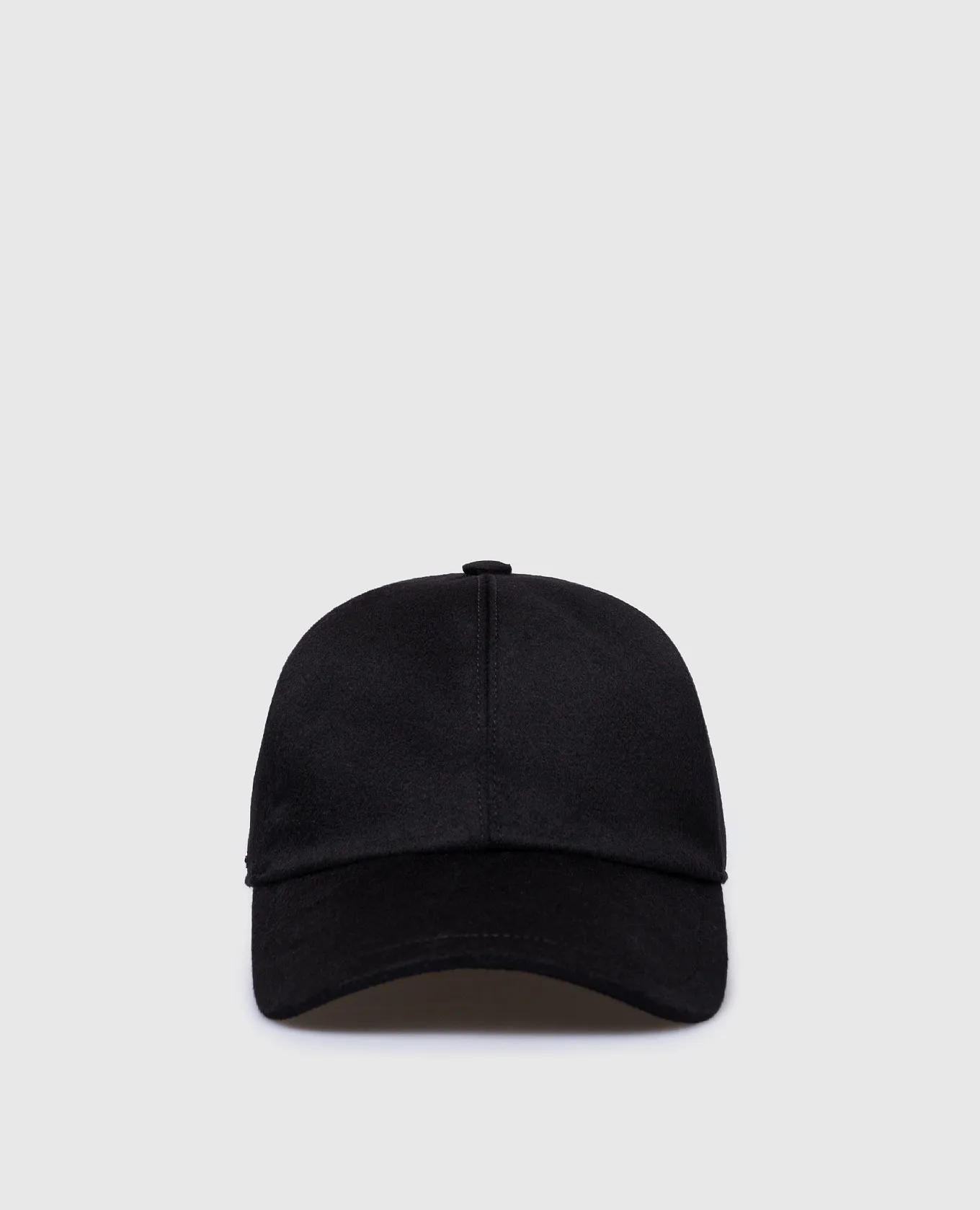 Enrico Mandelli Black cashmere cap