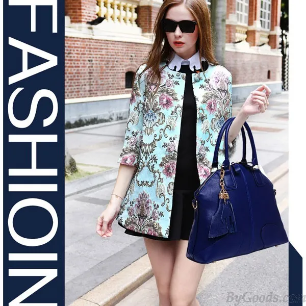 Fashion Brown Shells Leather Tassel Handbags