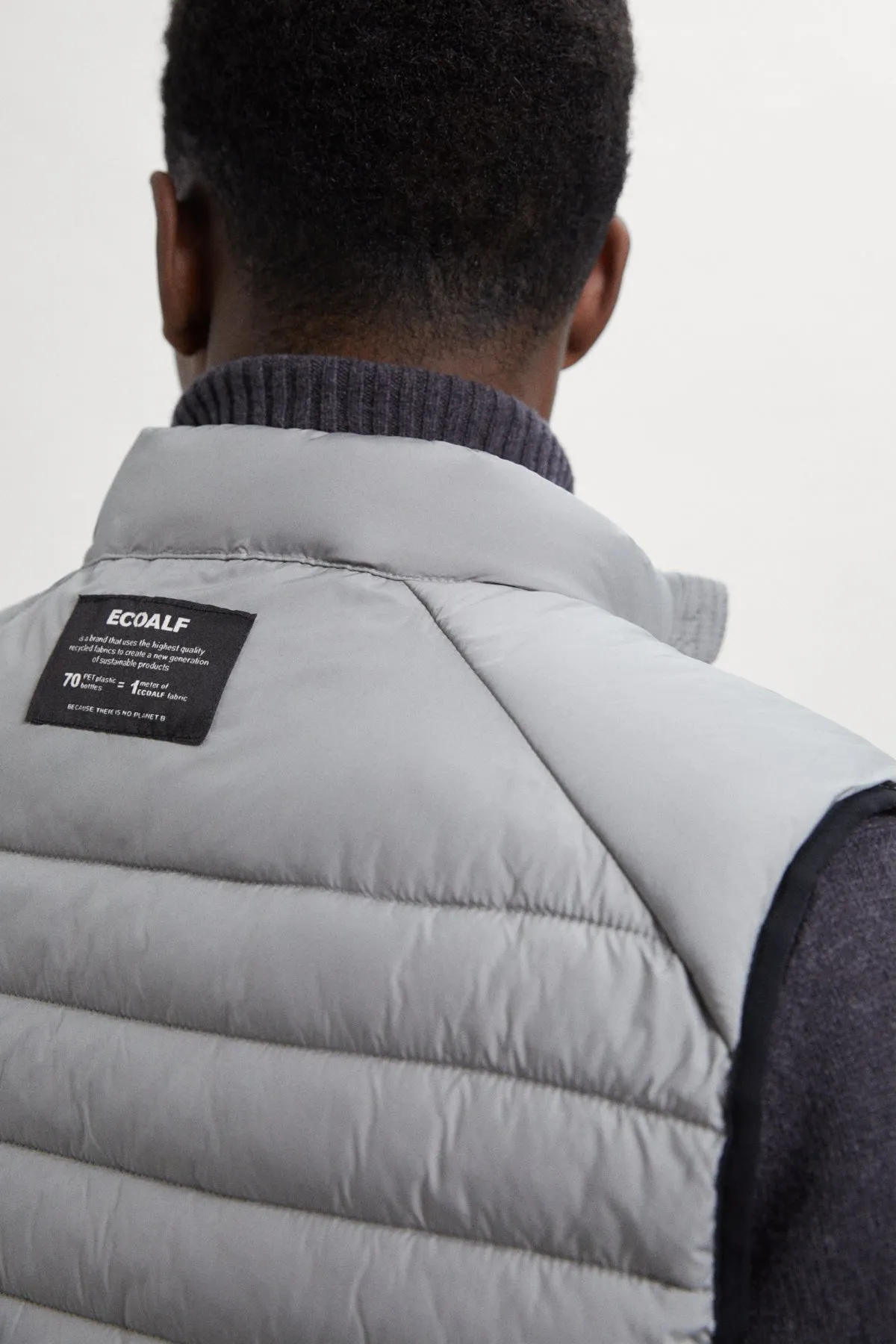 GREY CARDIFF VEST