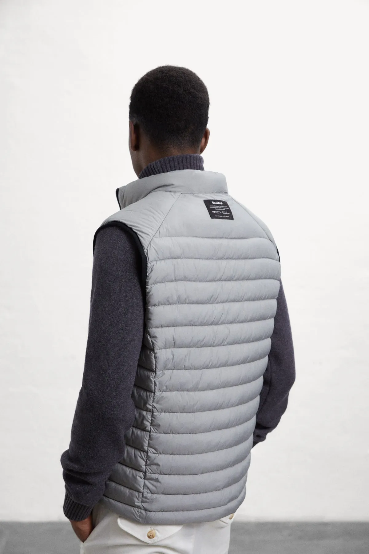 GREY CARDIFF VEST