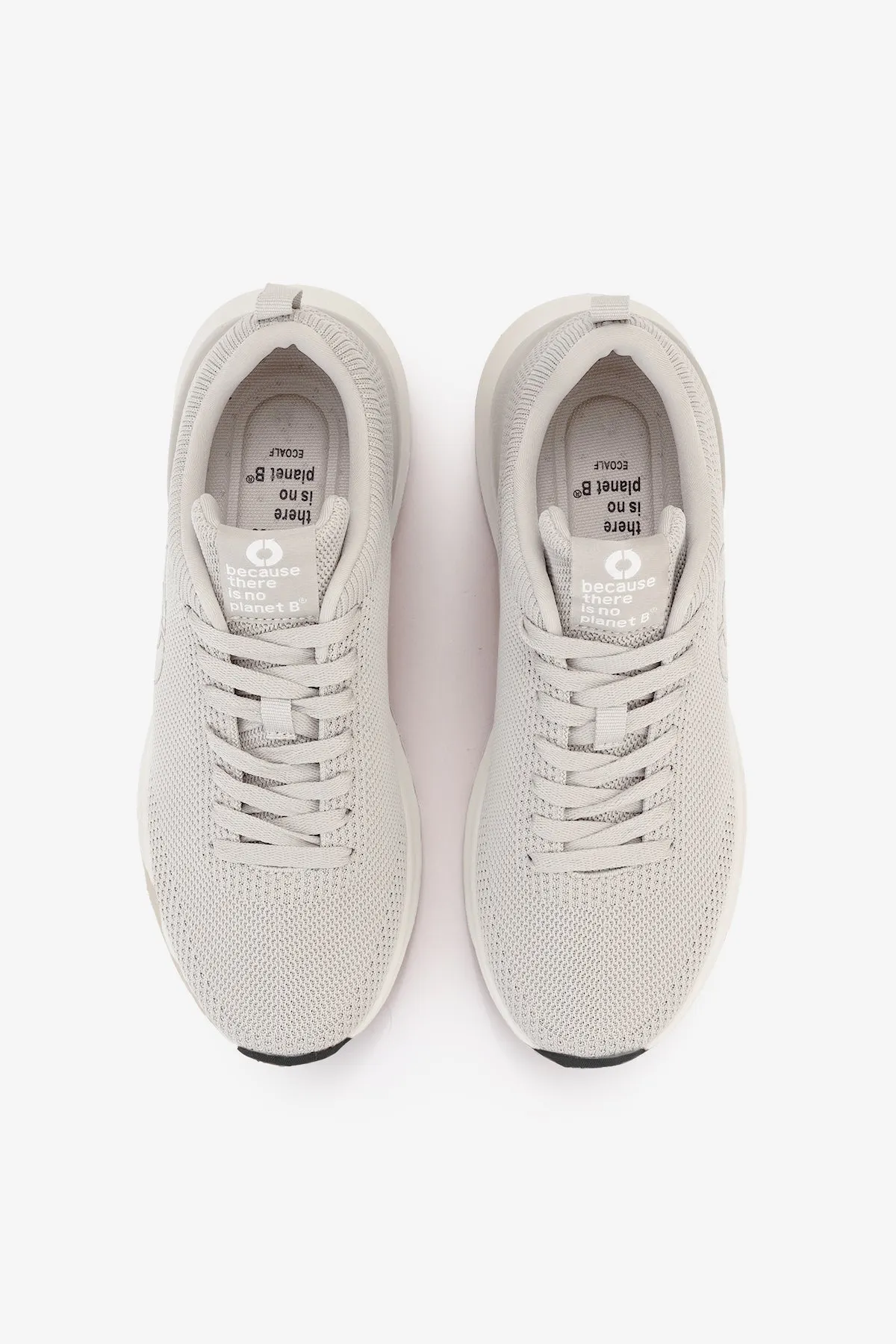 GREY KNITTED CONDE TRAINERS