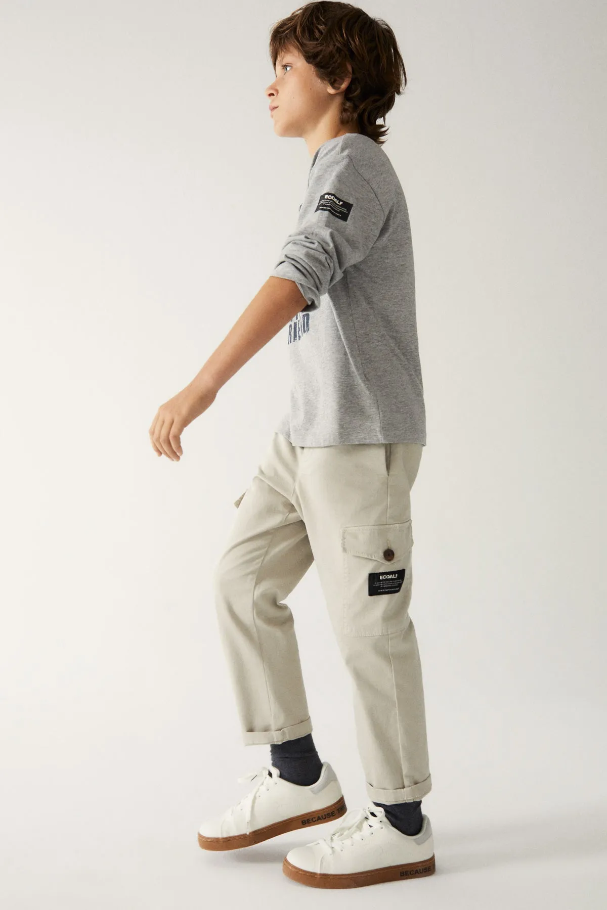 GREY WASTEA TSHIRT