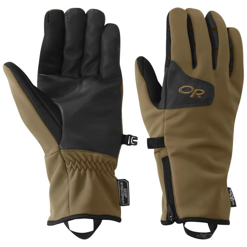 Guantes Outdoor Research Sensor Stormtracker (coyote/black) hombre