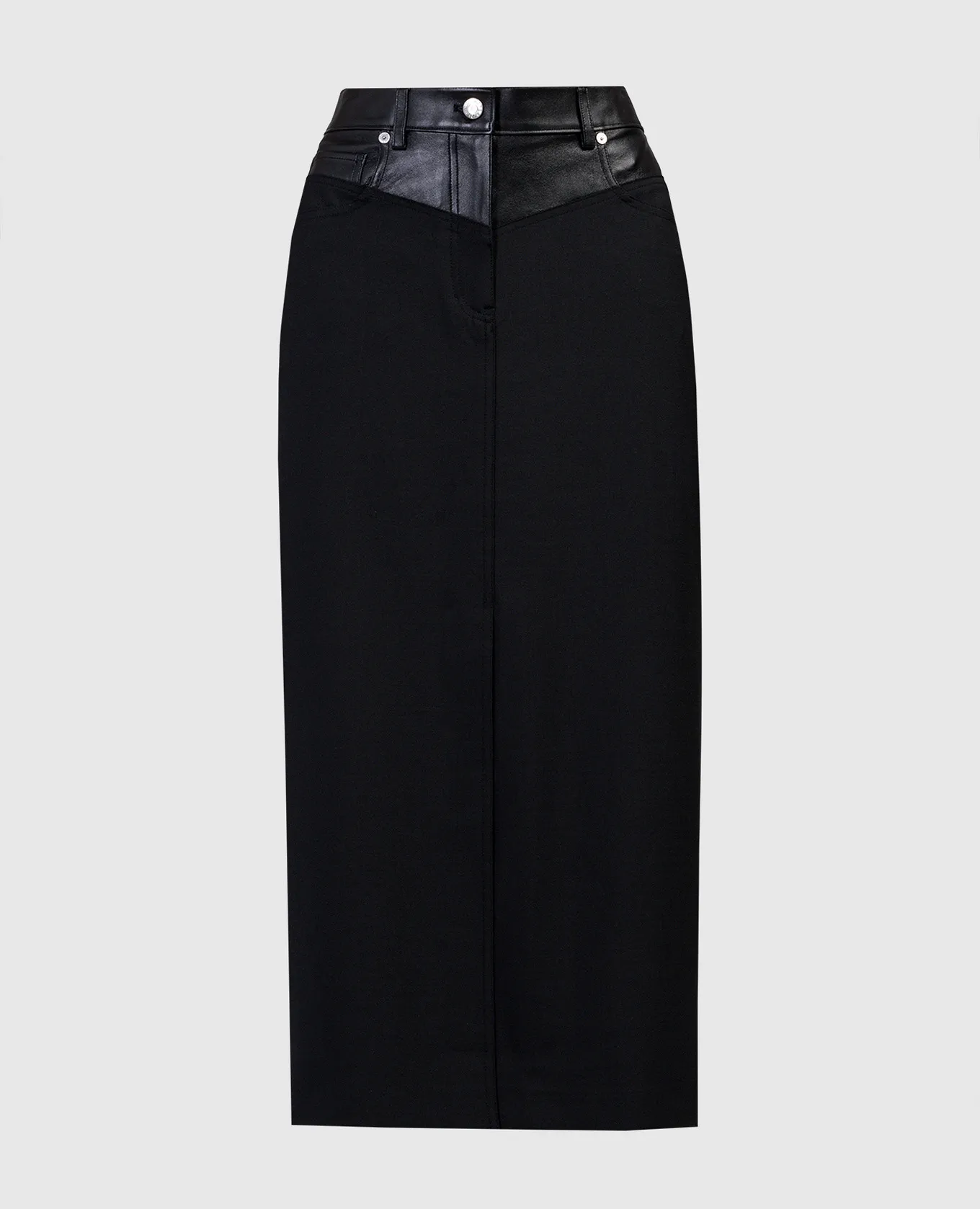 Helmut Lang Black combined skirt