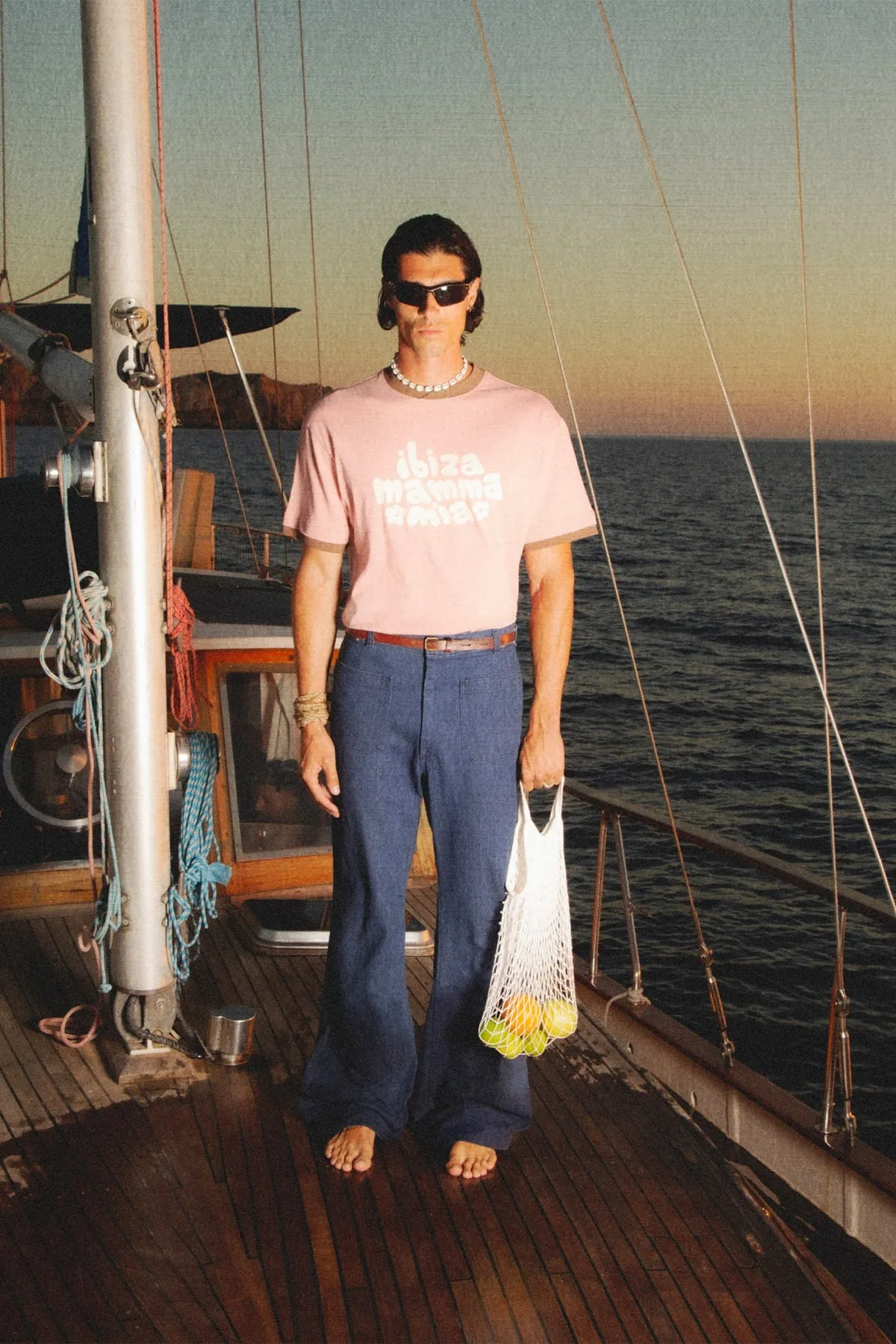 IBIZA MAMMA MIA TEE PINK