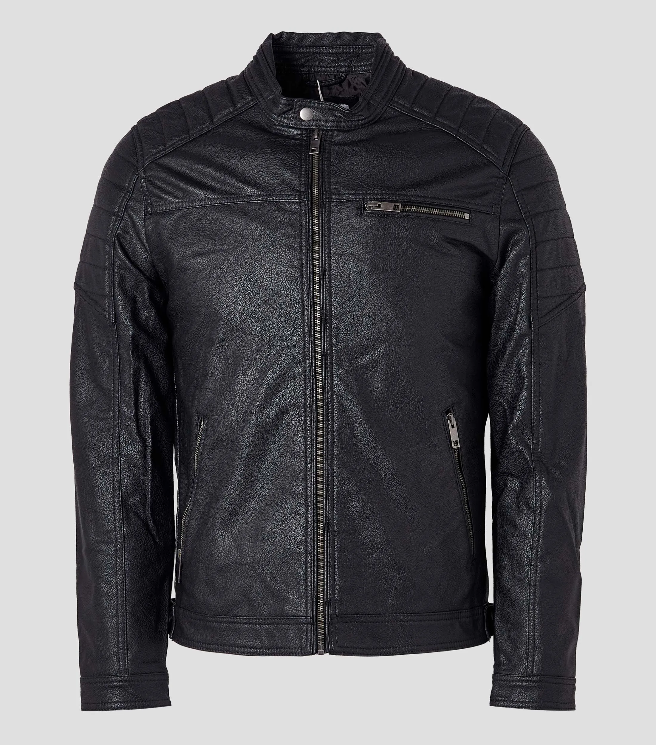 Jack & Jones Chamarra biker Hombre