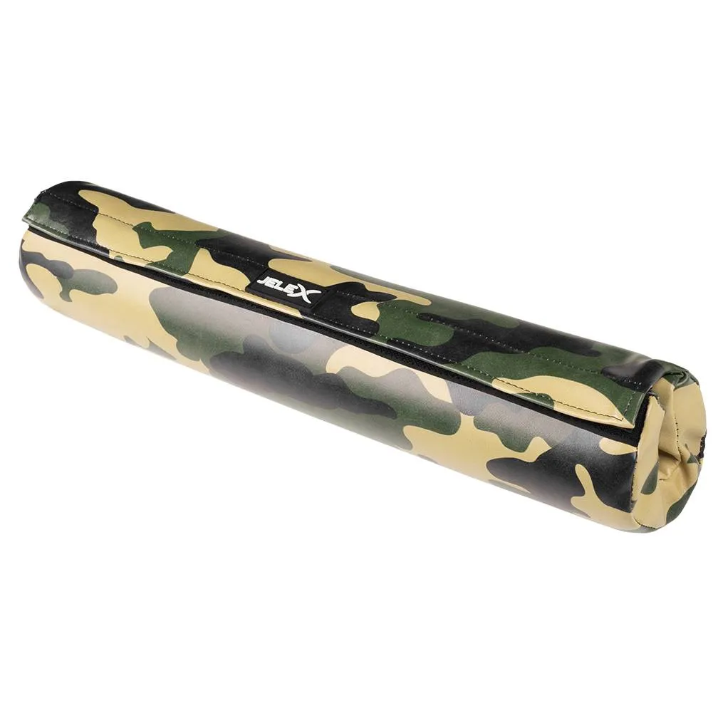 JELEX Strength Almohadilla para barra de pesas camuflaje del ejército