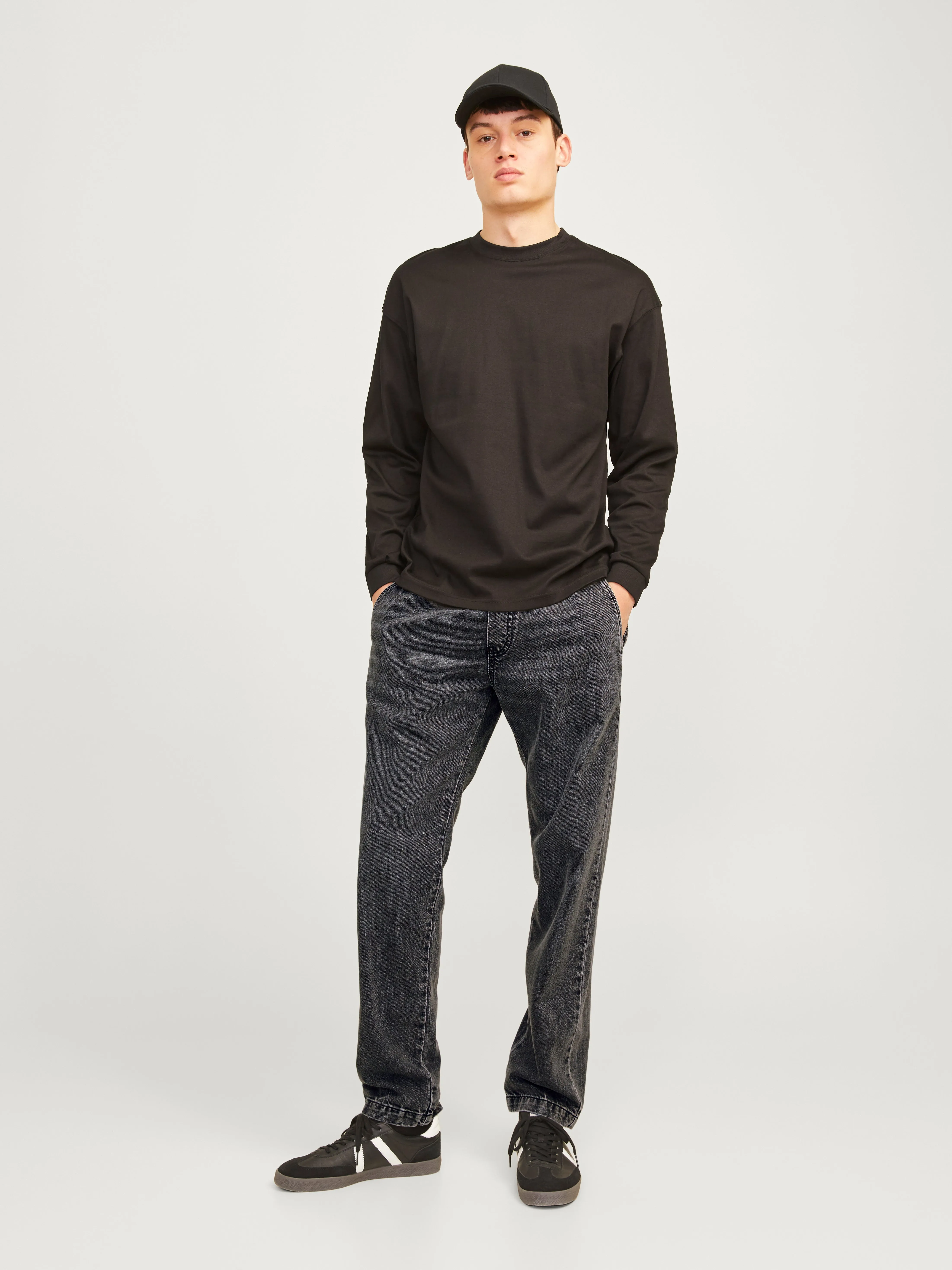 JJIKANE JJJOGGER WI 088 Corte loose | Negro | Jack & Jones®