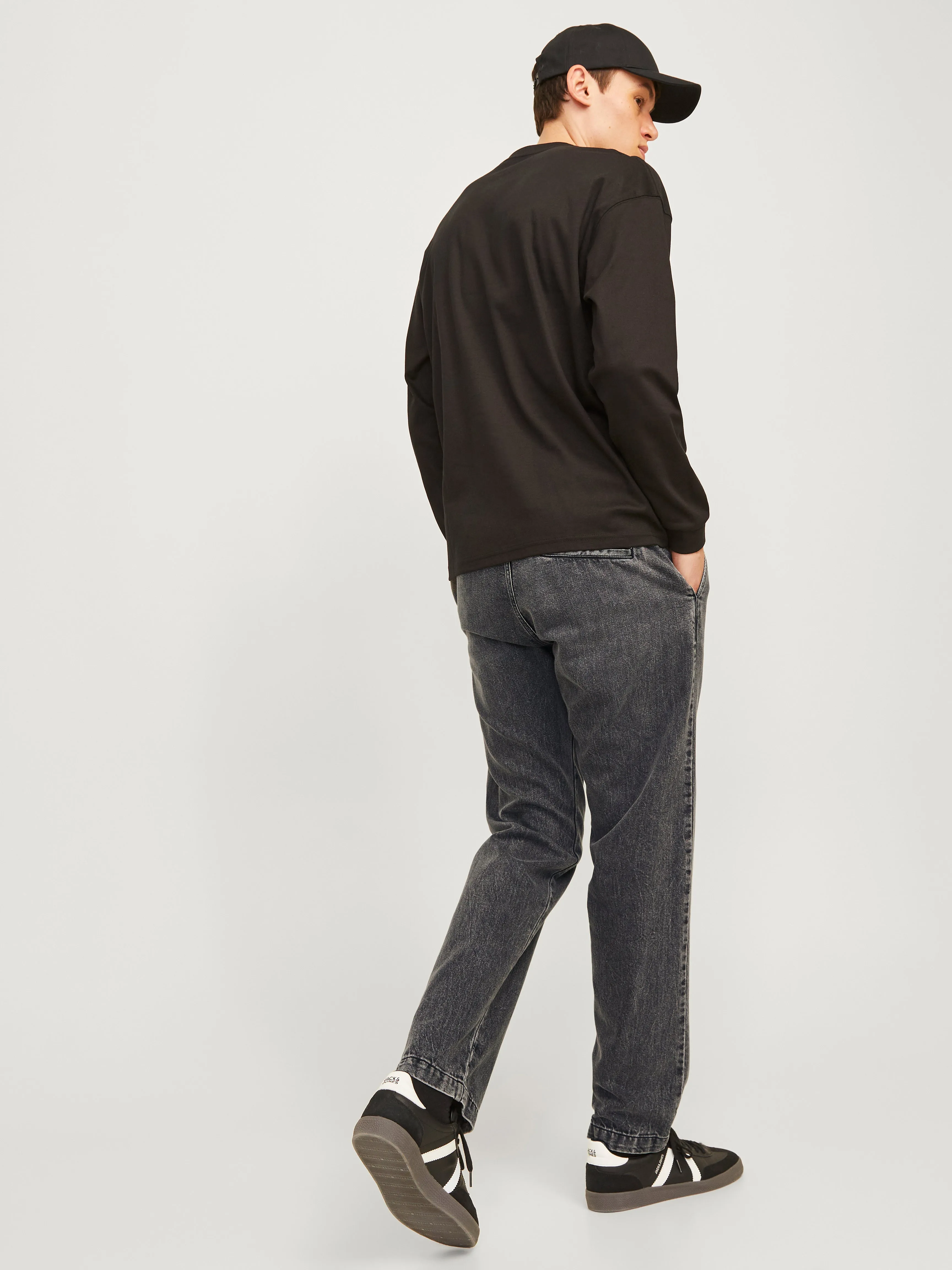 JJIKANE JJJOGGER WI 088 Corte loose | Negro | Jack & Jones®