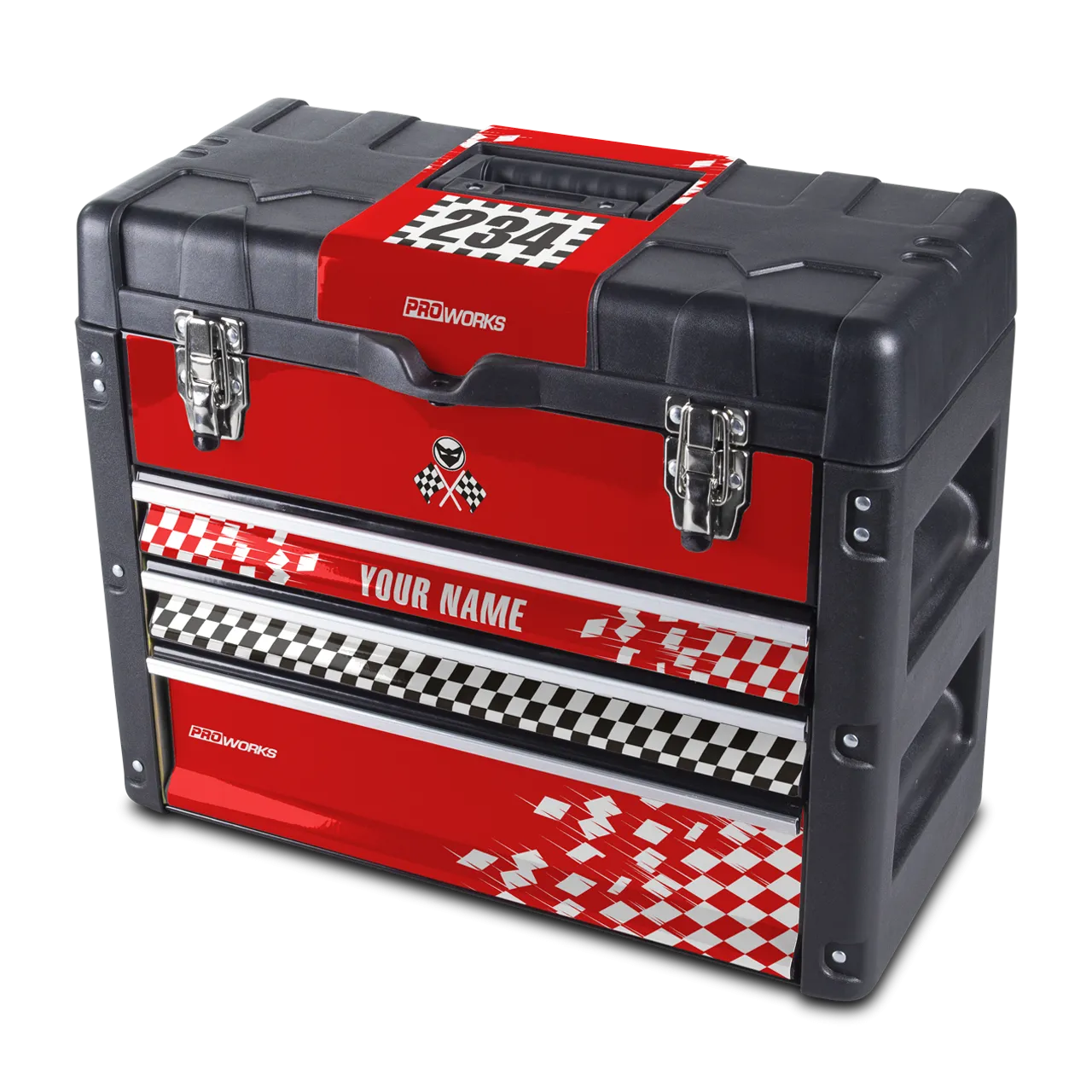 Kit de Adhesivos 24MX para Caja de Herramientas X3 Race 