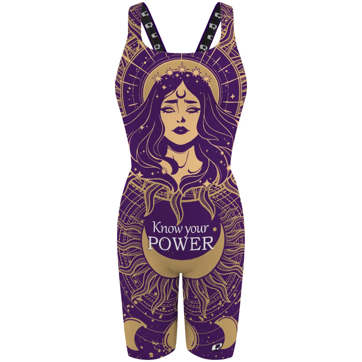 KNOW YOUR POWER  CLASSIC STRAP LONG KNEE WOMEN JAMMER