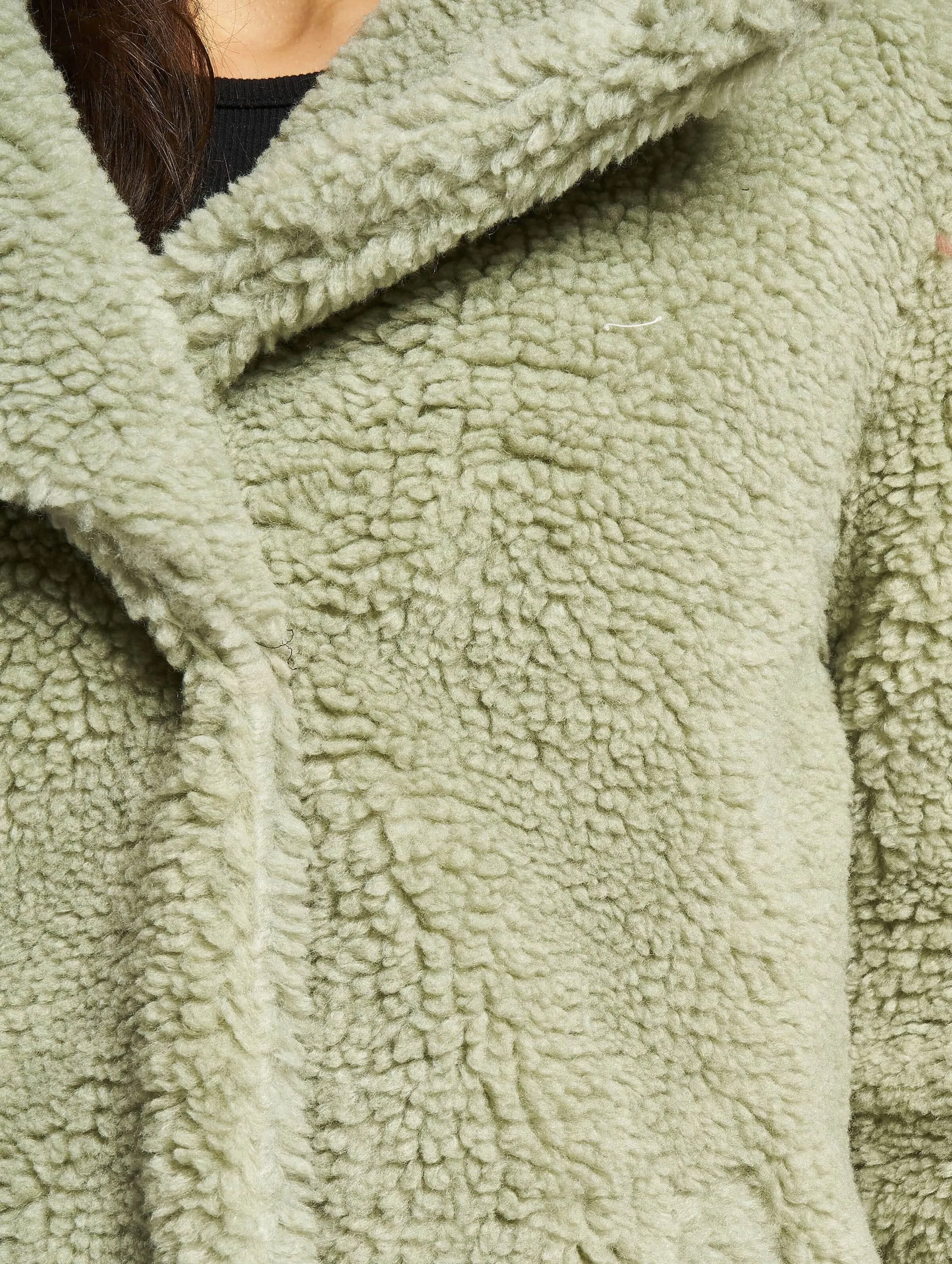 Ladies Oversized Sherpa