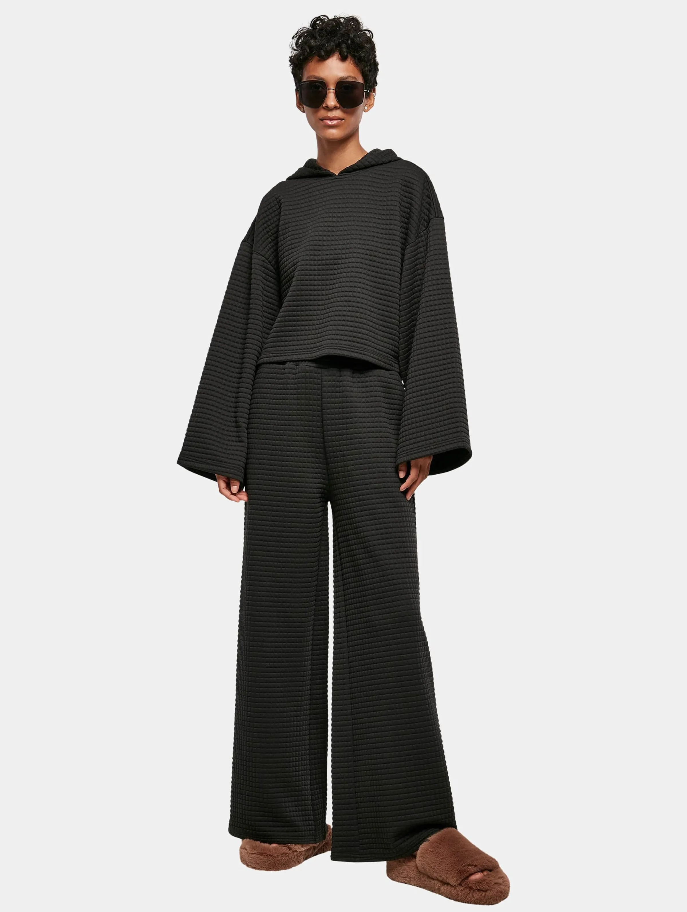 Ladies Short Quilted Kimono