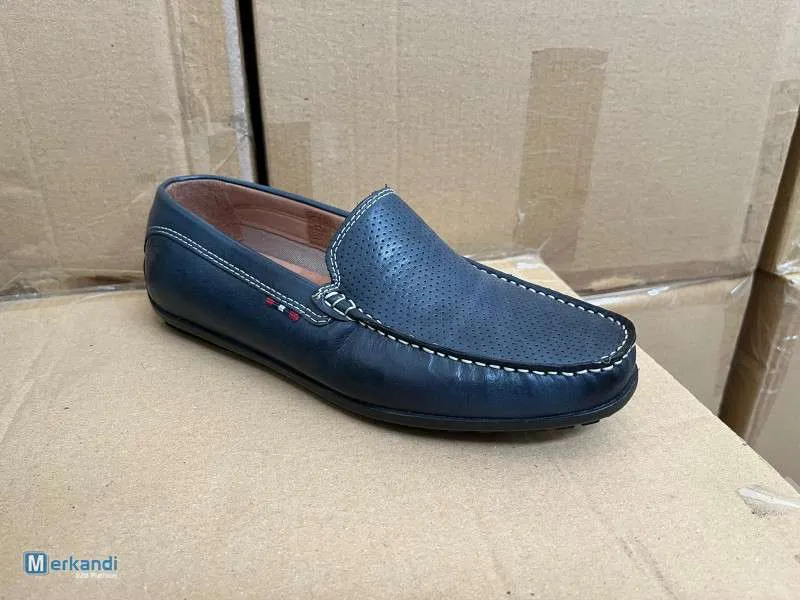 Large quantities of leather shoes with competitive prices