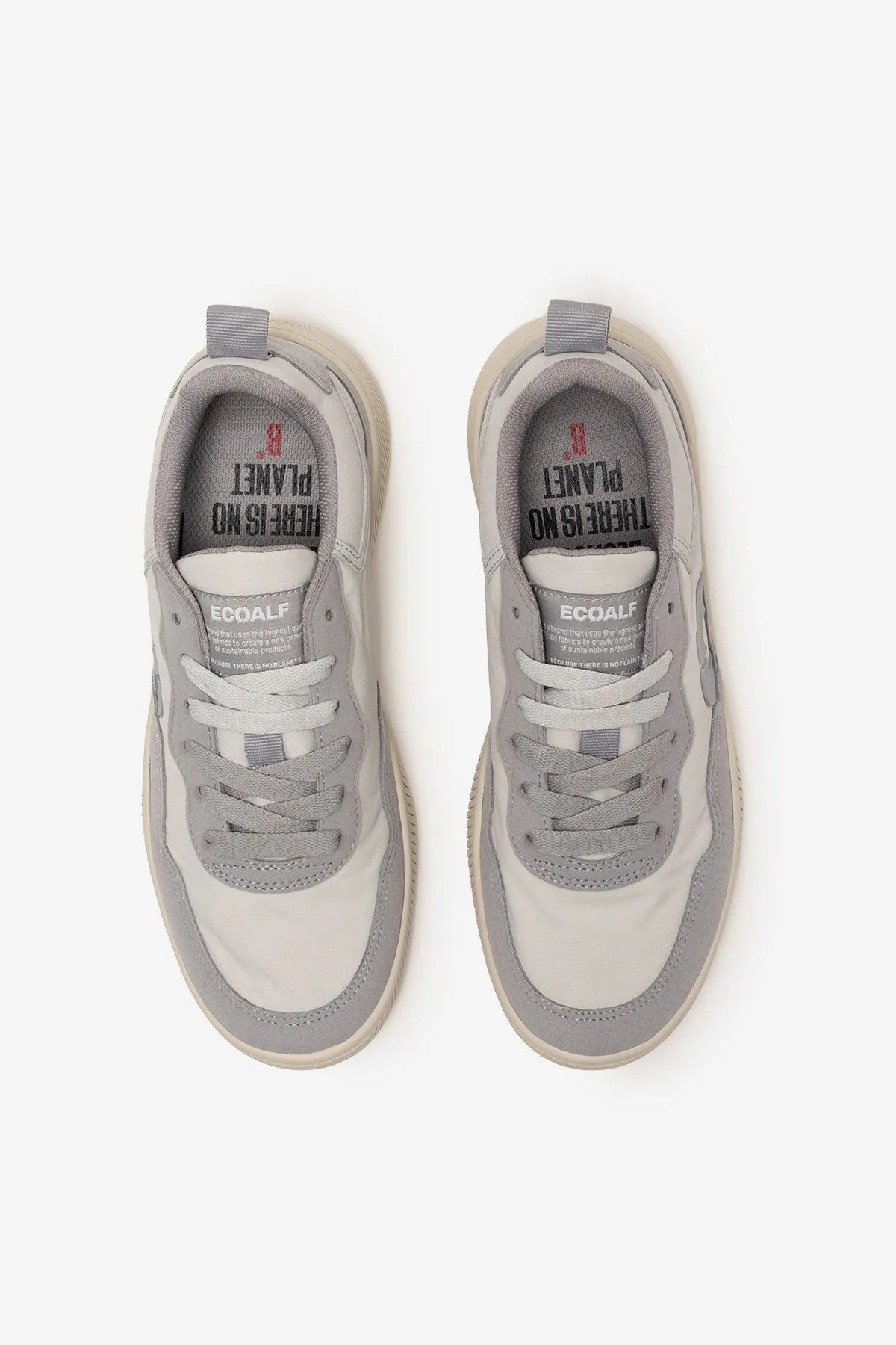 LIGHT GREY ALCUDIANY TRAINERS