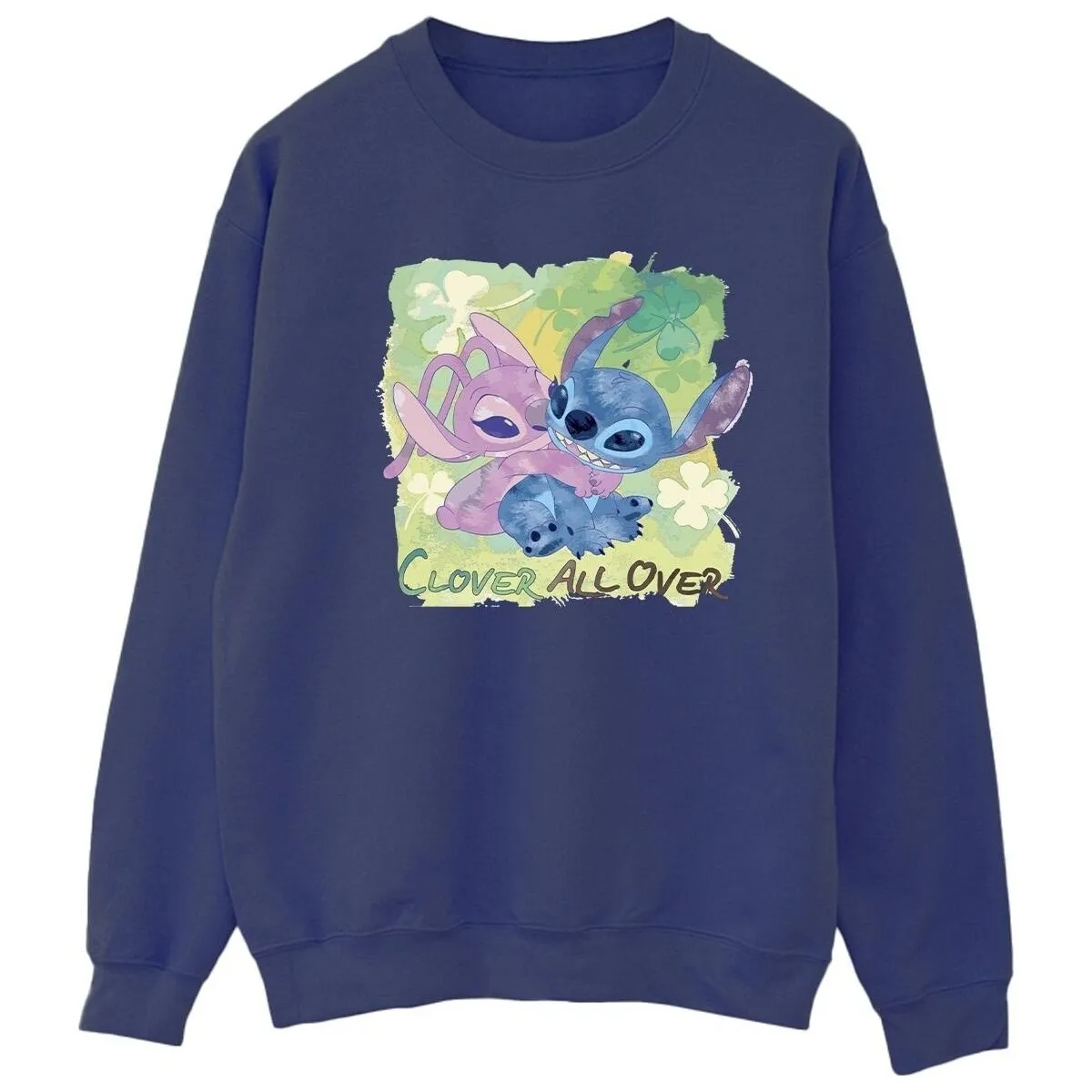 Lilo And Stitch St Patrick's Day Clover