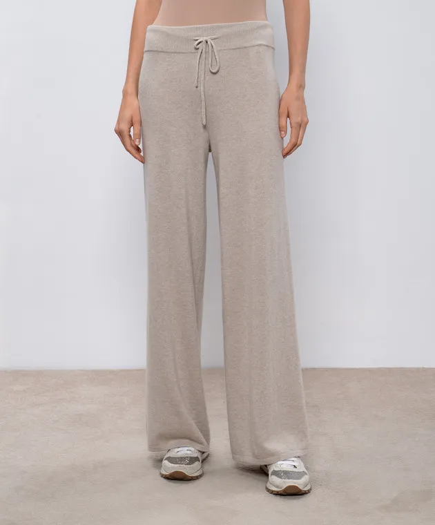 LISA YANG Beige melange pants Sofi