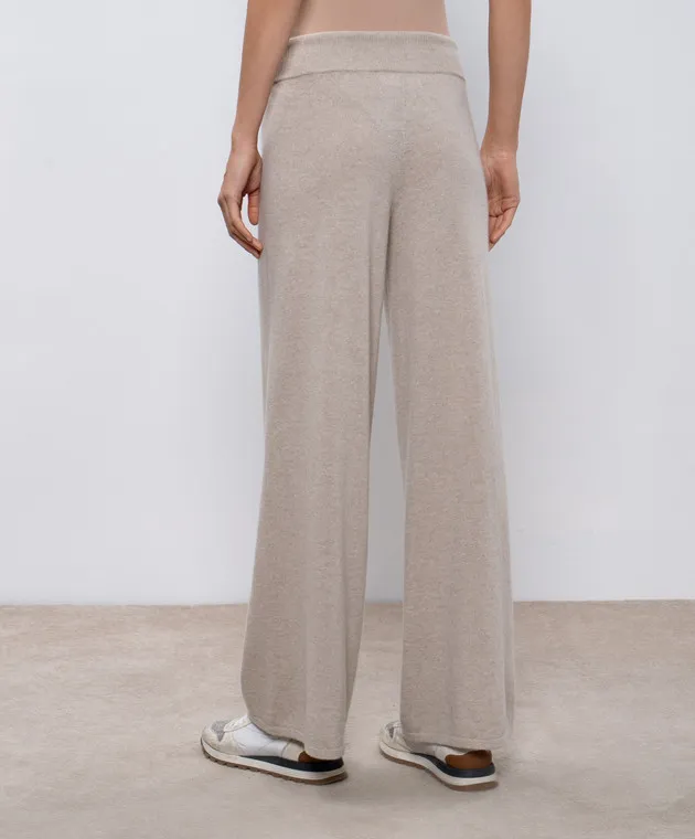 LISA YANG Beige melange pants Sofi