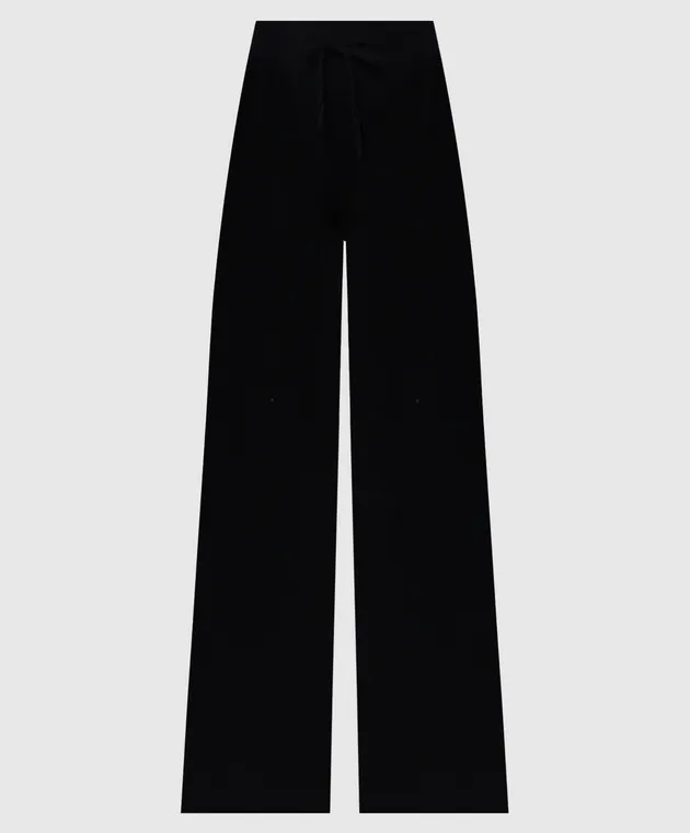 LISA YANG Sofi black cashmere pants