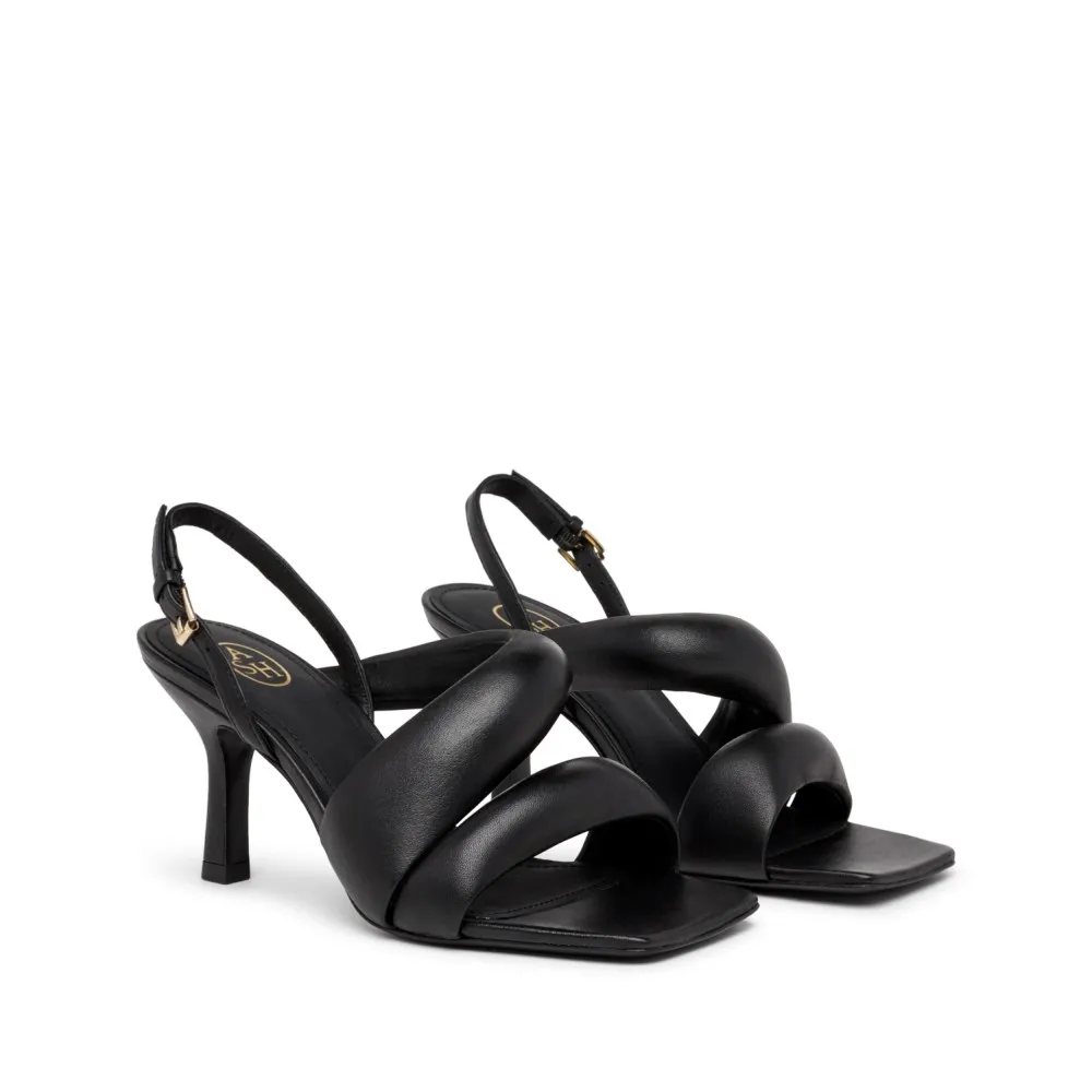 MADISON Nappa Foulard Black