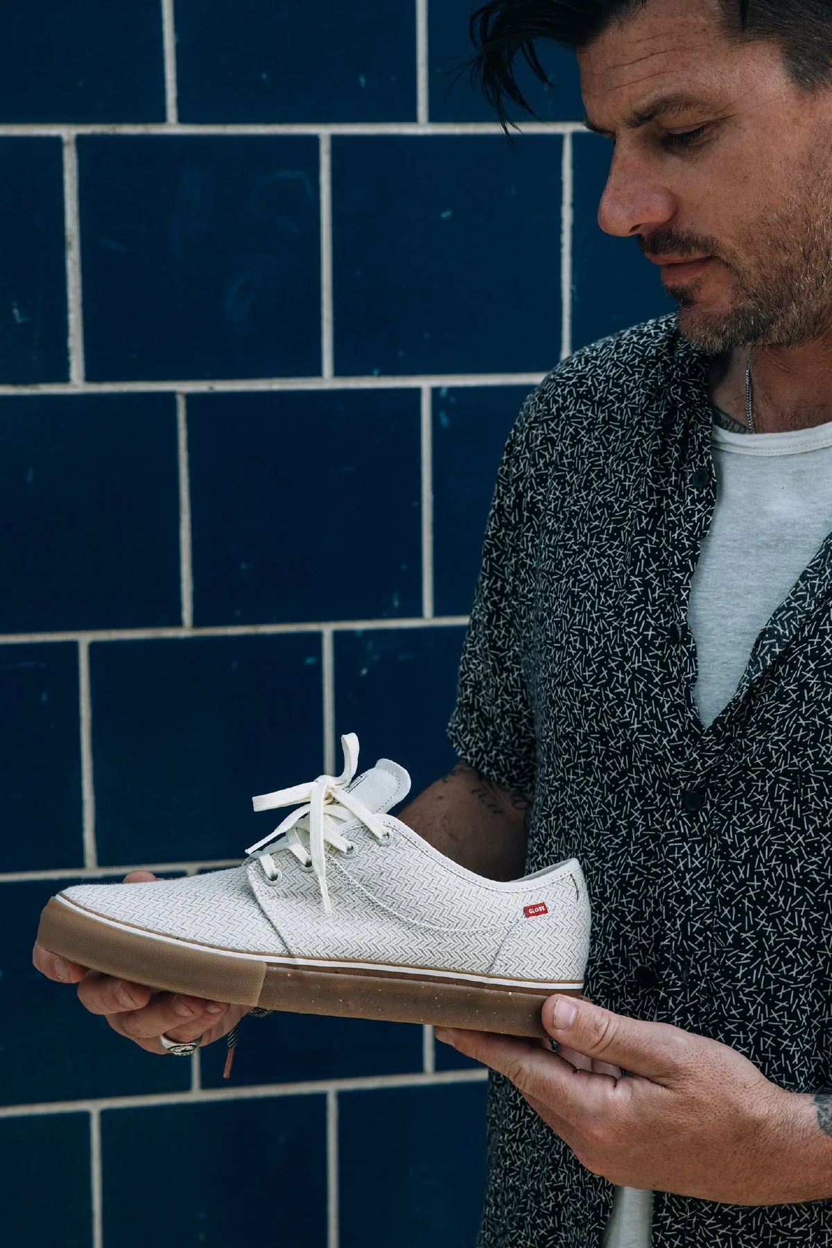 MAHALO  HERRINGBONE HEMP  SKATE SHOES